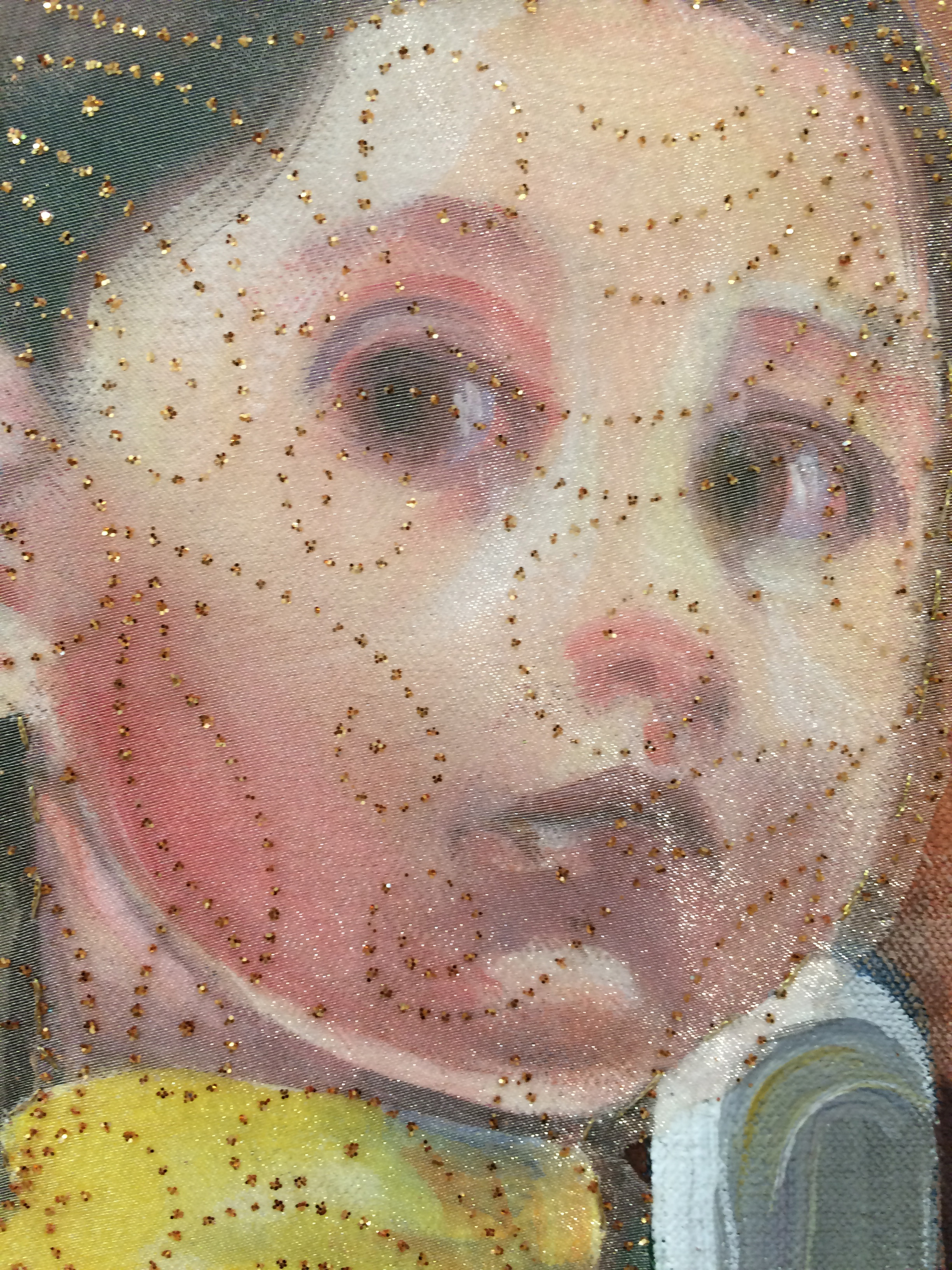 Self Portrait as the Gypsy’s Daughter, detail